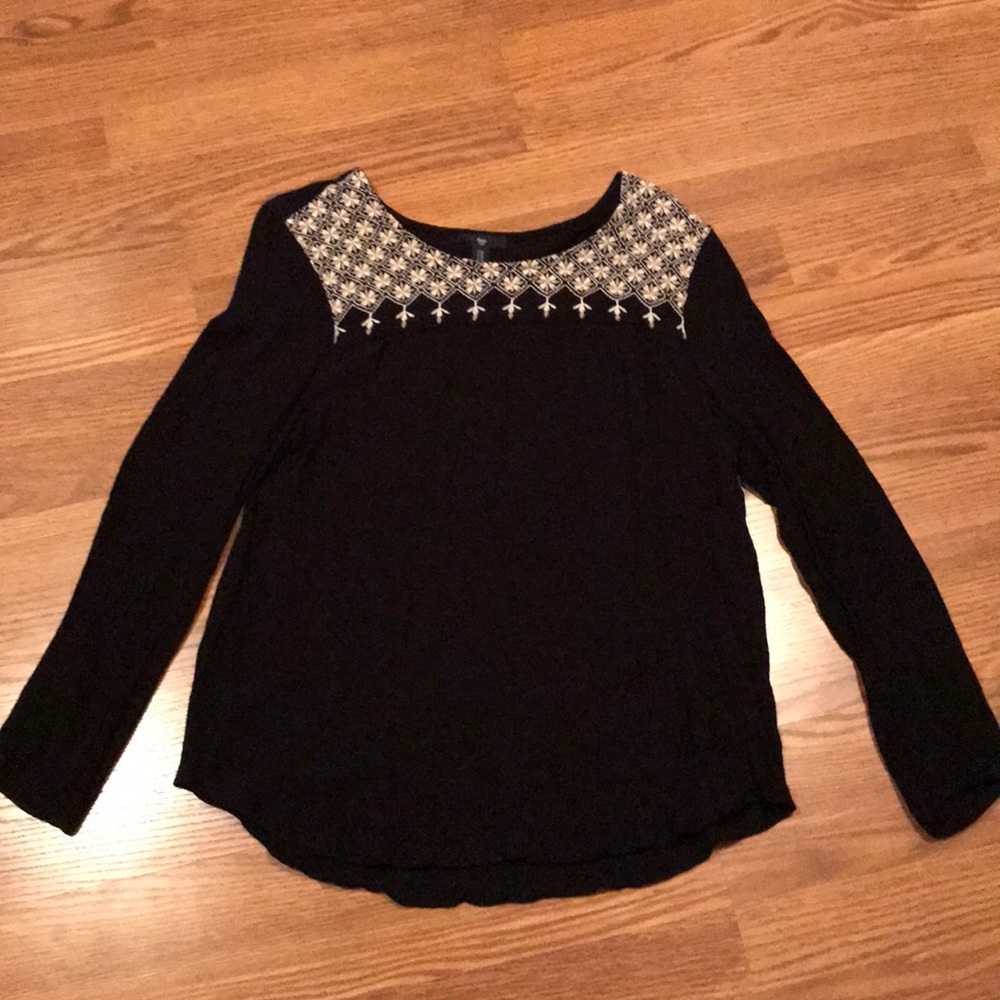 Flowy Embroidered Top